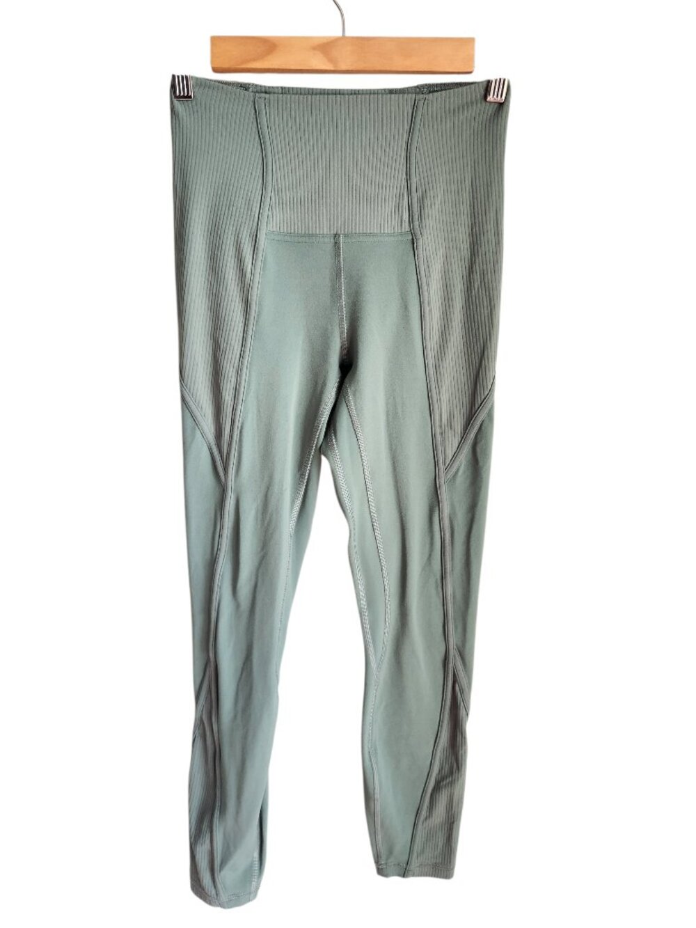 Lululemon Leggings 4 Align Ribbed Panel High-Rise Tight 25" Tidewater Teal